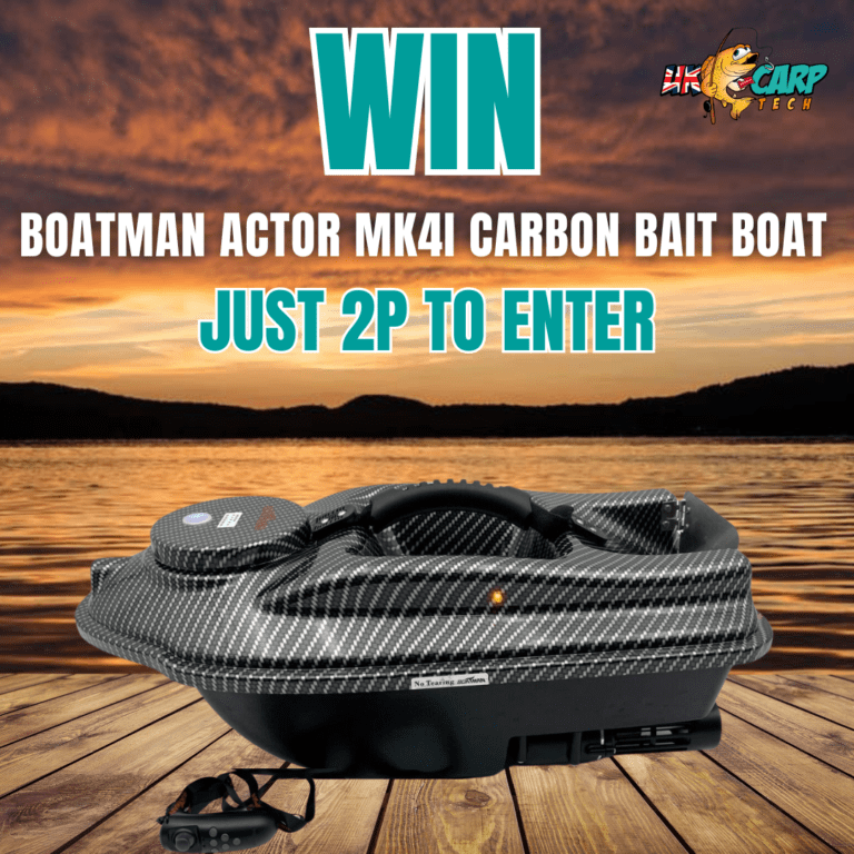 Boatman Actor MK4i Carbon Bait Boat - UK Carp Tech