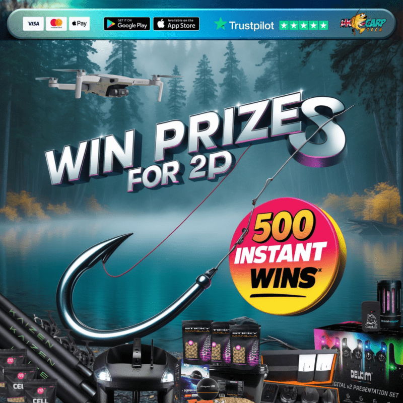 2P INSTANT WIN COMP 500 PRIZES