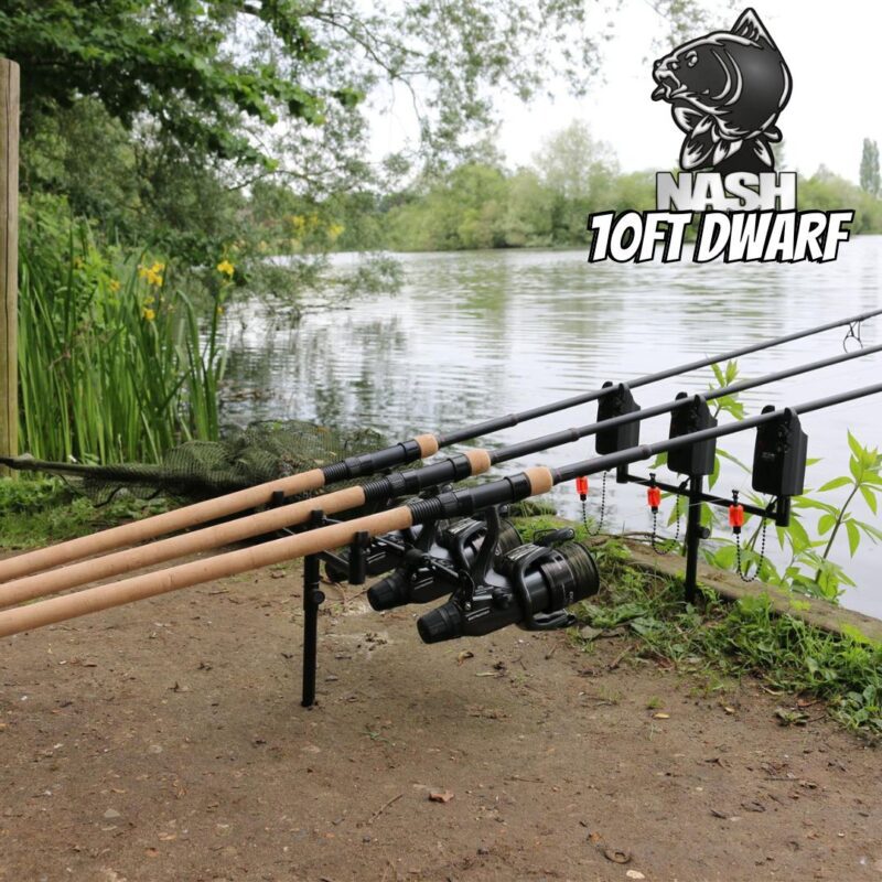 3 X NASH DWARF 10FT CORK RODS