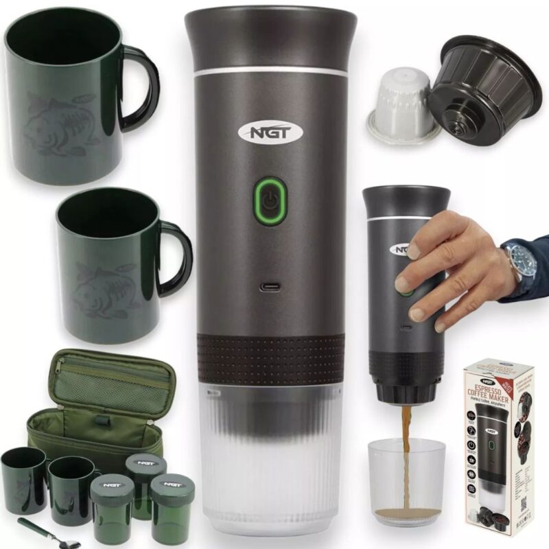 NGT PORTABLE ESPRESSO COFFEE MAKER & BREW KIT