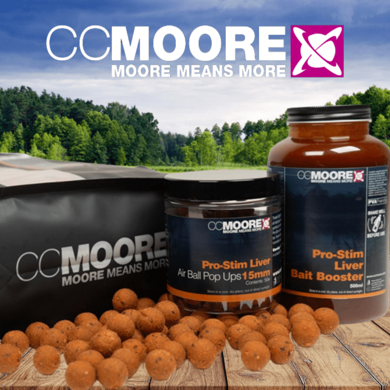 5KG PRO-STIM LIVER BOILIES +HOOKBAITS +LIQUID FOOD