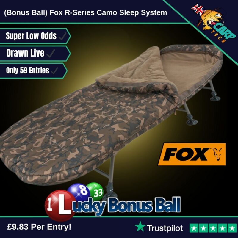 (LOTTERY BONUS BALL) Fox R-Series Camo Sleep System