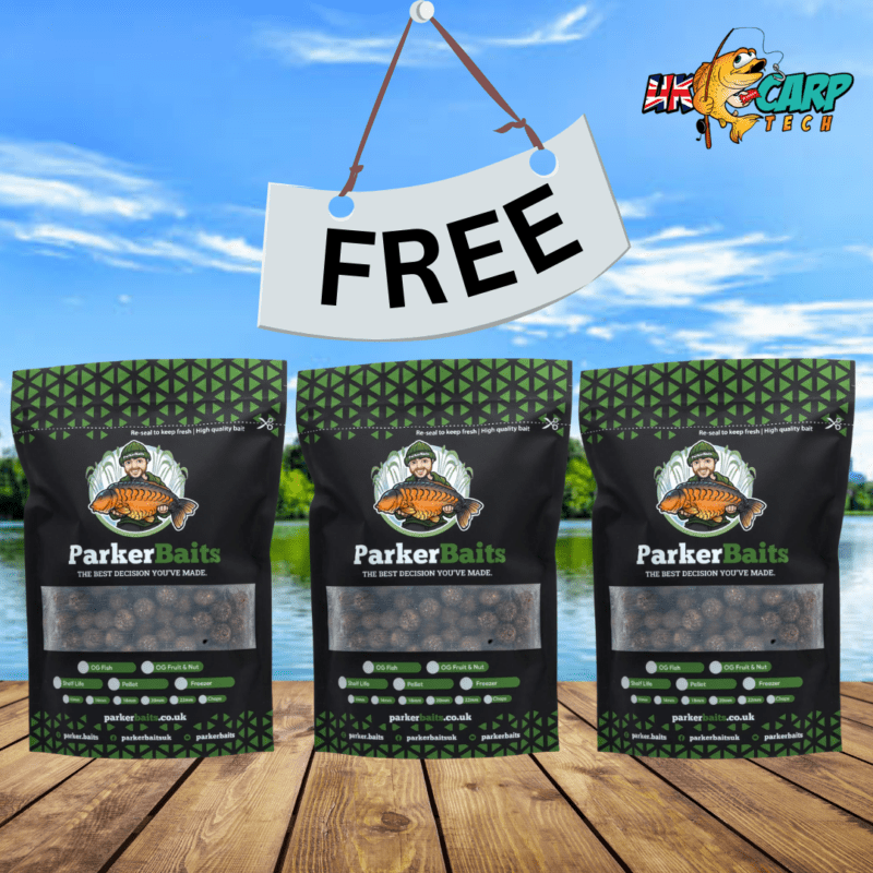 FREE COMPETITION 3KG PARKER BAITS OG FRUIT & NUT