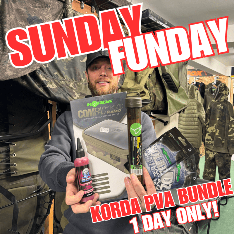 SUNDAY FUNDAY KORDA PVA BUNDLE (AUTO DRAW)