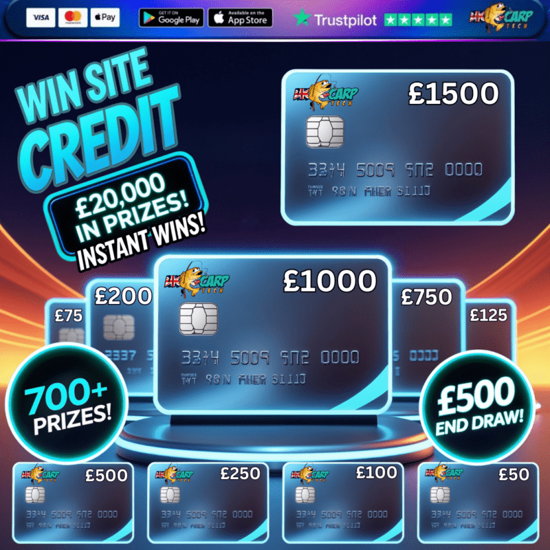 NEW HUGE £20,000 SITE CREDIT 700+ INSTANT WINS (£500 AUTO END DRAW)